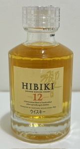 [20889] not yet . plug Suntory malt whisky .12 year HIBIKI SUNTORY WHISKY 50ml 43% Mini bottle 