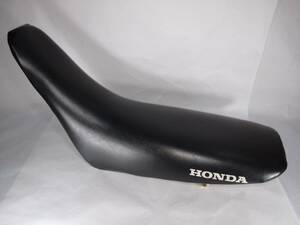 送料込み【純正ベース・中古】HONDA/ホンダ CRM250R・AR (MD24・32) など向けシート シンプルなブラック表皮にHONDAロゴあり