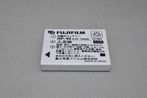 #0105bc ★★ 【送料無料】 中古【NP-40】FUJI FILM 電池 バッテリー ★★