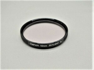 #1144fh ★★ 【送料無料】Canon SKYLIGHT 1x 52mm ★★