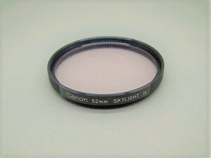 #1013fh ★★ 【送料無料】Canon SKYLIGHT 1x 52mm ★★