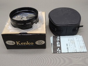 #1429fi ★★ 【送料無料】箱・ケース・説明書付 Kenko ケンコー MIRAGE 52mm ★★