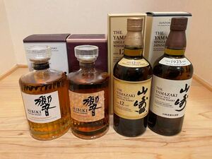 *1 jpy ~[ Suntory whisky various 700ml4 pcs set ]..
