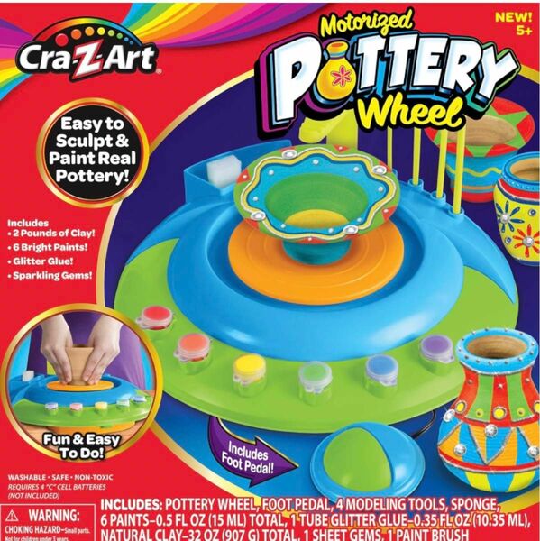 Cra-Z-Art Pottery Wheel by Cra-Z-Art 知育玩具 おもちゃ