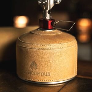 OLDMOUNTAIN　OD缶　レザーカバー　ラクダ革 オールドマウンテン