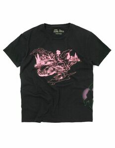 送料無料 新品 ジョジョの奇妙な冒険×ultra Tシャツ 第4部 岸辺露伴 ヘブンズドアー Mサイズ 黒 jojo