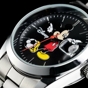 1円～ 1スタ アナザーヘブン×Disney限定MICKEYミッキーマウス別注コラボ時計エクスプローラー1オイスターデイトブラックSOPH逆輸入の画像1