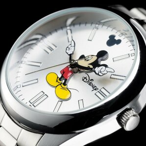 1円～ 1スタ アナザーヘブン×Disney限定MICKEYミッキーマウス別注コラボ時計オイスターパーペチュアル41mm7colors/シルバーSILVERの画像1