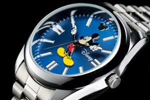 1 jpy ~ 1 Star na The -hebn×Disney limitation MICKEY Mickey Mouse special order collaboration clock oyster Perpetual 41mm7colors/ navy blue NAVYBLUE