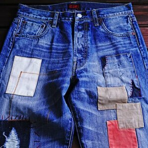 1円～ 1スタ 【W40L32】新品正規品/MURAMASA&LLC LEVI'S リーバイス LVC 501xx スーパーロックカスタム 青山限定300本 501/66年再現復刻の画像3