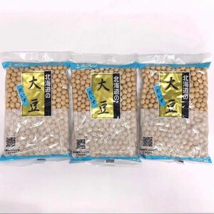 新品（送料無料）北海道産　大豆 250g*3セット 大豆 豆 黄色 大豆 ダイズ 豆 国産 穀物 豆乳 黄色　豆 マメ　まめ