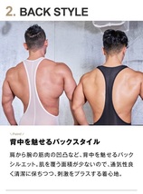 特価【即決】もう魅せるしかない!? GX3(ジーバイスリー) AIRSKIN シングレット(L～XXL)ホワイト_画像8