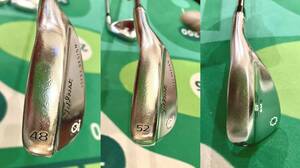 ■格安中古！タイトリスト・ボーケイ・３本セット・48，52，56(ダイナミックゴールドS、VOKEY、クリーブランド、JAWS、キャロウエイ、