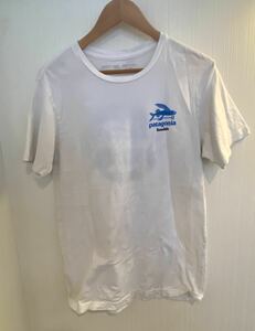 patagonia ホノルル　バックプリントTシャツ　サイズM USA製　オーガニックコットン