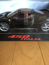 ◇ホットウィールエリート◇フェラーリ◇Ferrari◇458 ITALIA◇黒/ブラック◇1/18◇未使用品◇未開封品_画像4