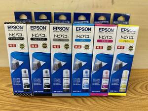 新品未開封 EPSON◆純正インク トビバコ 6色セット◆TOB-MB/PB/GY/C/Y/M