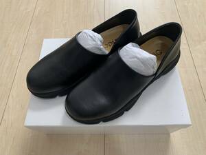 【値下げ可/新品】ORPHIC/オルフィック/CLASS★レザースリッポン/サンダル靴★OR-CL01B19★BLACK黒ブラック★US9.0-9.5/27.0-28.0cm★21Q3M