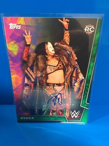 トレーディングカード TOPPS 【ASUKA アスカ 「Topps WWE ROOKIE RC CARD」 直筆サインカード（24/150）】