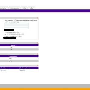 【訳あり】NETGEAR ProSafe XS712Tv1 10ギガビット スマートスイッチ 10GbE 10GbE 10GBase-Tの画像10