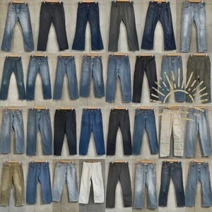 30着 LEVI'SデニムパンツMIX Men's W32~W36 リーバイス デニムパンツ 検品済 SRC古着卸 セット まとめ売り 仕入れ 卸売り