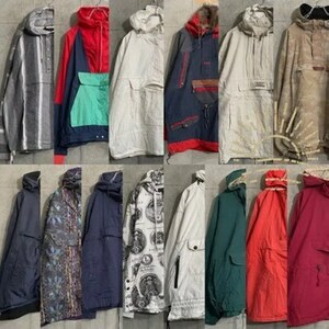 14着 アノラックジャケットMIX Men's ~XL US古着 ユーロ古着 アノラックパーカー 検品済 SRC古着卸 セット まとめ売り 仕入れ 卸売り