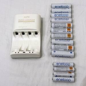 SANYO eneloop Sanyo Eneloop single 3x10ps.@ single 4x4ps.@ sudden speed charger set #1