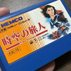 ファミコン ソフト 時空の旅人 説明書付き コトブキシステム 中古 動作未確認 箱日焼け有り ファミリーコンピュータの画像3