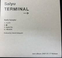 CD ◎プロモ盤～ SALYU / TERMINAL ～2007年 4曲_画像1