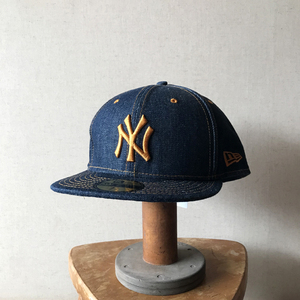 NEW ERA ニューヨーク ヤンキース デニム キャップ New York Yankees ニューエラ 71/2 59.6cm MLB 帽子