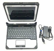 NT:Panasonic TOUGHBOOK CF-20 累積使用時間：約2700ｈ/Core i5-7Y57 1.2GHz/4GB/SSD 128GB /無線/Office/タッチパネル 10.1型ノートパソ_画像2