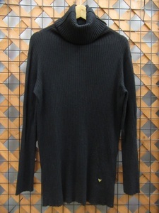 Tsumori Chisato Tsumori Chisato Turtle Neck Ladies Black Diamond Size 2 обозначения 〇27490