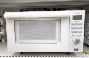 [ secondhand goods ] Twin Bird TWINBIRD microwave oven 18L 50/60Hz common use length opening inside Flat DR-E852 2019 year made 0YR-167900