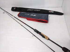 Abu Garcia アブガルシア ソルティーステージ KR-X アジングカスタム SXAS-672LSS-KR 2ピース【中古品】 ○YR-51655○