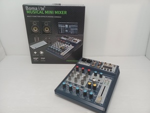 Bomaite Mini миксер BE8 NOTEPAD-8FX 8 канал аудио миксер [ б/у товар ] 0YR-514570