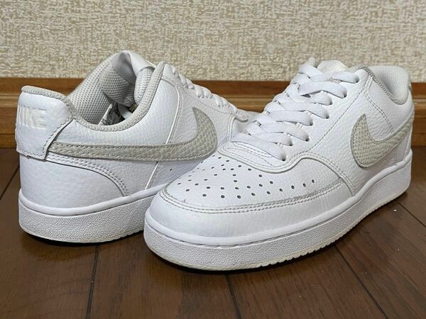 NIKE W COURT VISION LOW 24.5cm 