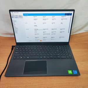 ノートパソコン DELL Vostro 15 5502 Core i7-1165G7 1.7GHz NVIDIA MX330　BIOS確認済みジャンク