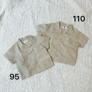 西松屋　半袖　シャツ　セット　110 95