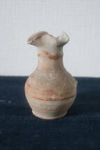 西洋アンティーク　古代ギリシャ　小壺　紀元前　４００年　箱にエトラスカンと記されています_画像1