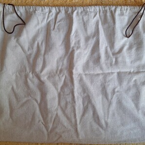 HERMES ヘリンボーン バッグ保存袋 布袋 巾着 エルメス 非売品の画像2