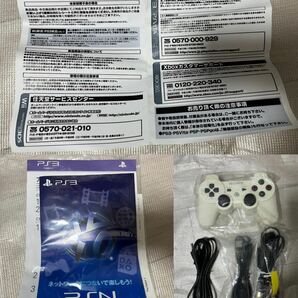 SONY Playstation 3 クラシックホワイト CECH-4200BLW 250GB 動作未確認 ジャンクの画像8