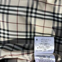 L●美品BURBERRY BLACK LABEL バーバリーブラックレーベル 羊革 ライダース シングル ジャケット ベージュ キャメル ラムレザー メンズ_画像8