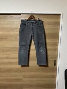 80s USA made Levi's 501. dyeing black black W36 Vintage inspection XX BIGE 90s red ear 66 first term latter term 506 large war 519 550 606 517 505 507