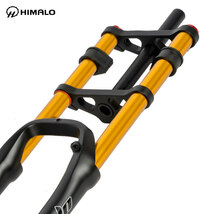 HIMALO XC AM サスペンションフォーク 20ER 135mm*9mm エアダンピング ビーチクルーザー 20*4.0タイヤ ファットタイヤバイク MTB 20DSNOW_画像8