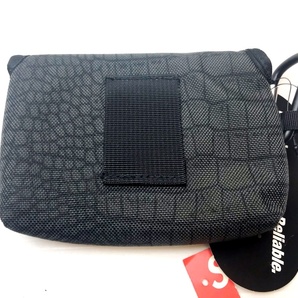 Supreme シュプリーム Croc Camera Bag Black 2003SS クロコダイル カメラバッグ ブラック カラビナ付き ベルト通し 新品半タグ付き レア！の画像3