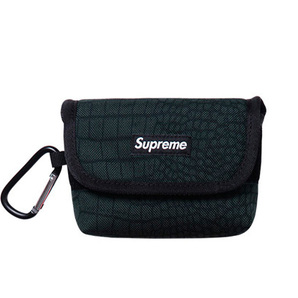 Supreme シュプリーム Croc Camera Bag Black 2003SS クロコダイル カメラバッグ ブラック カラビナ付き ベルト通し 新品半タグ付き レア！の画像1