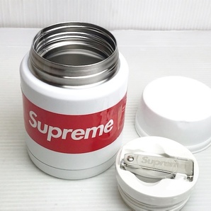 Supreme シュプリーム Thermos Stainless King Food Jar + Spoon White 2018FW サーモス フードジャー スプーンセット 470ml 新品未使用品の画像4