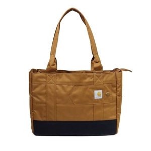 【新品】カーハート Carhartt トートバッグ B0000379-BROWN Horizontal Zip Tote　メンズ ブラウン