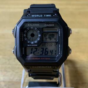 【新品・箱なし】カシオ CASIO スタンダード 10年バッテリー デジタル 腕時計 AE1200WH-1Aの画像2