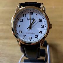 【新品・箱なし】カシオ CASIO ベーシック クオーツ メンズ 腕時計 MTP-V001GL-7B ホワイト_画像2
