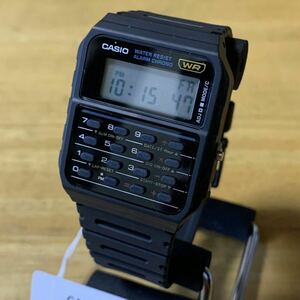 [ новый товар * коробка нет ] Casio CASIO Data Bank калькулятор мужские наручные часы CA53W-1Z черный черный 